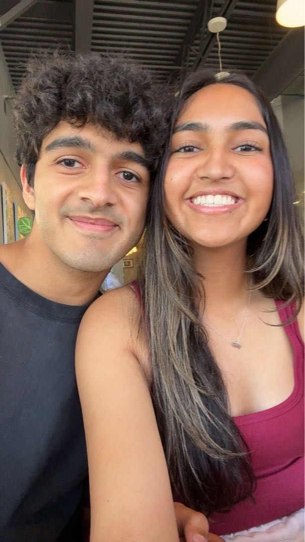 One of our first dates